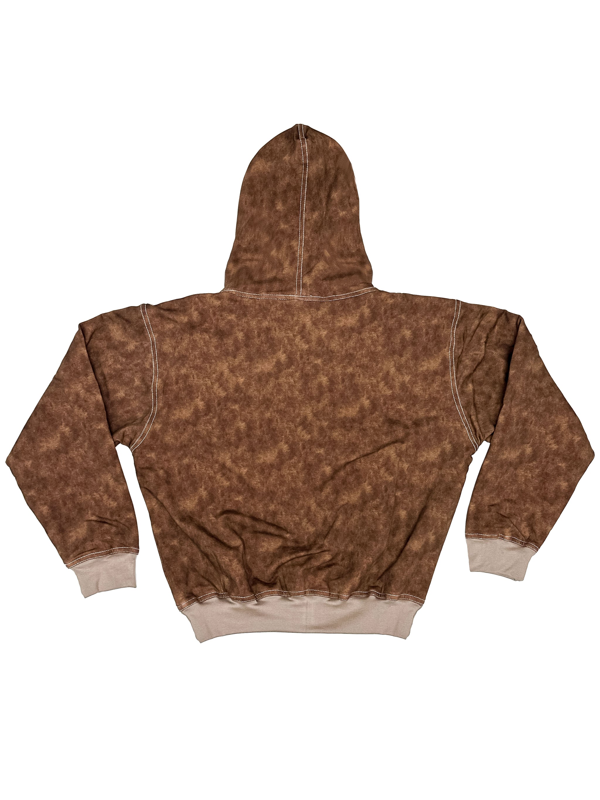 Lyto hoodie Marble effect Terracotta - Limited Edition