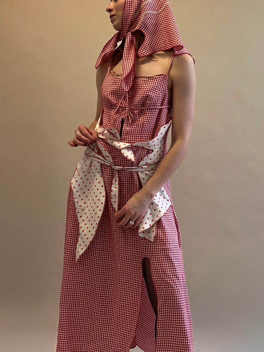 LASSA dress Upcycled design