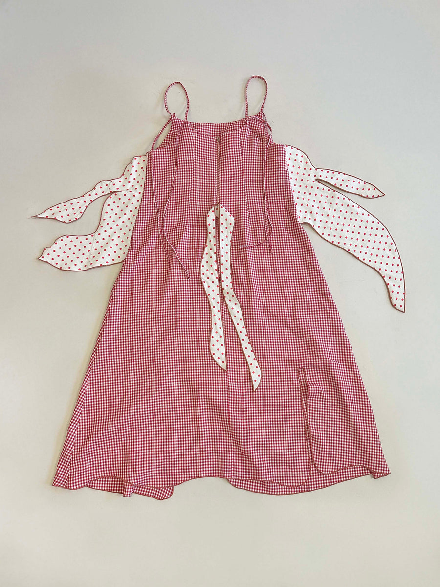 LASSA dress Upcycled design