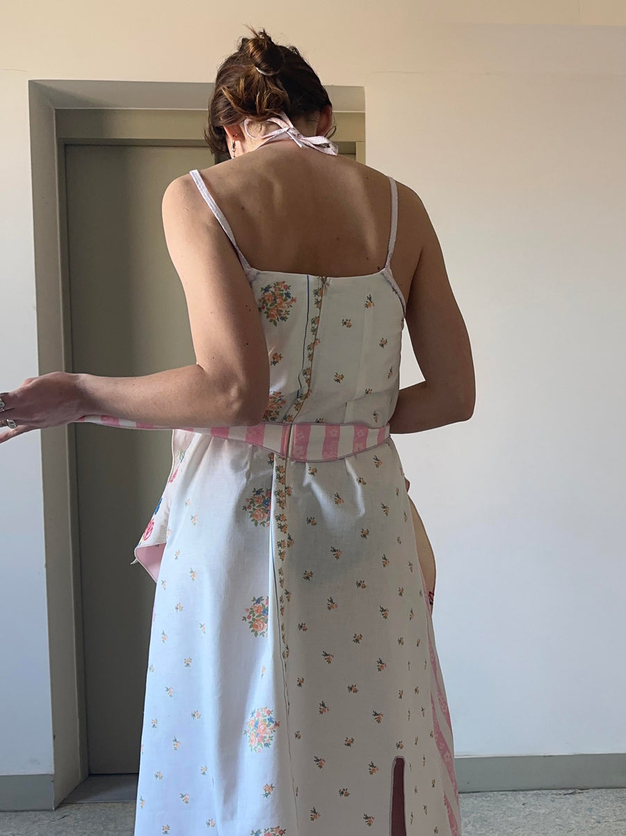 LASSA dress Unique Upcycled design