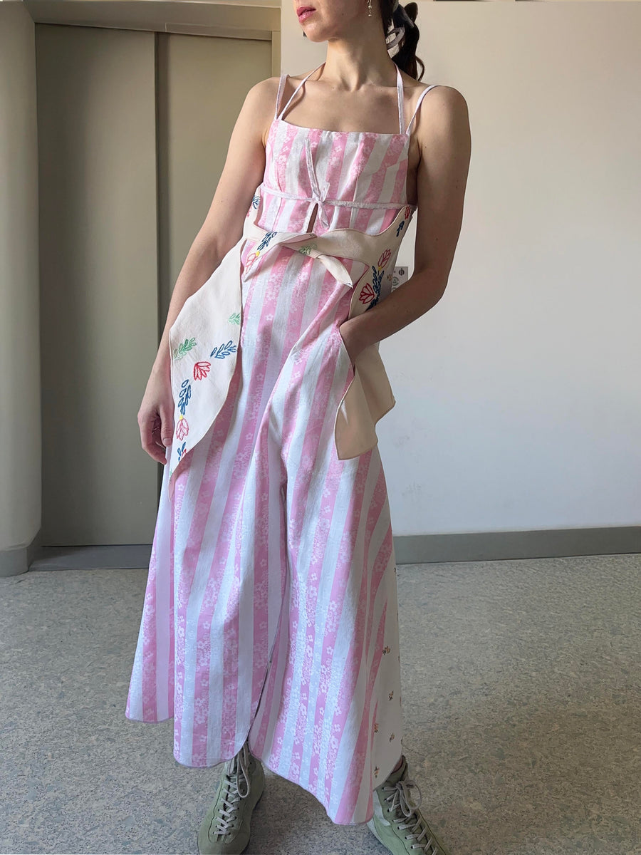 LASSA dress Unique Upcycled design