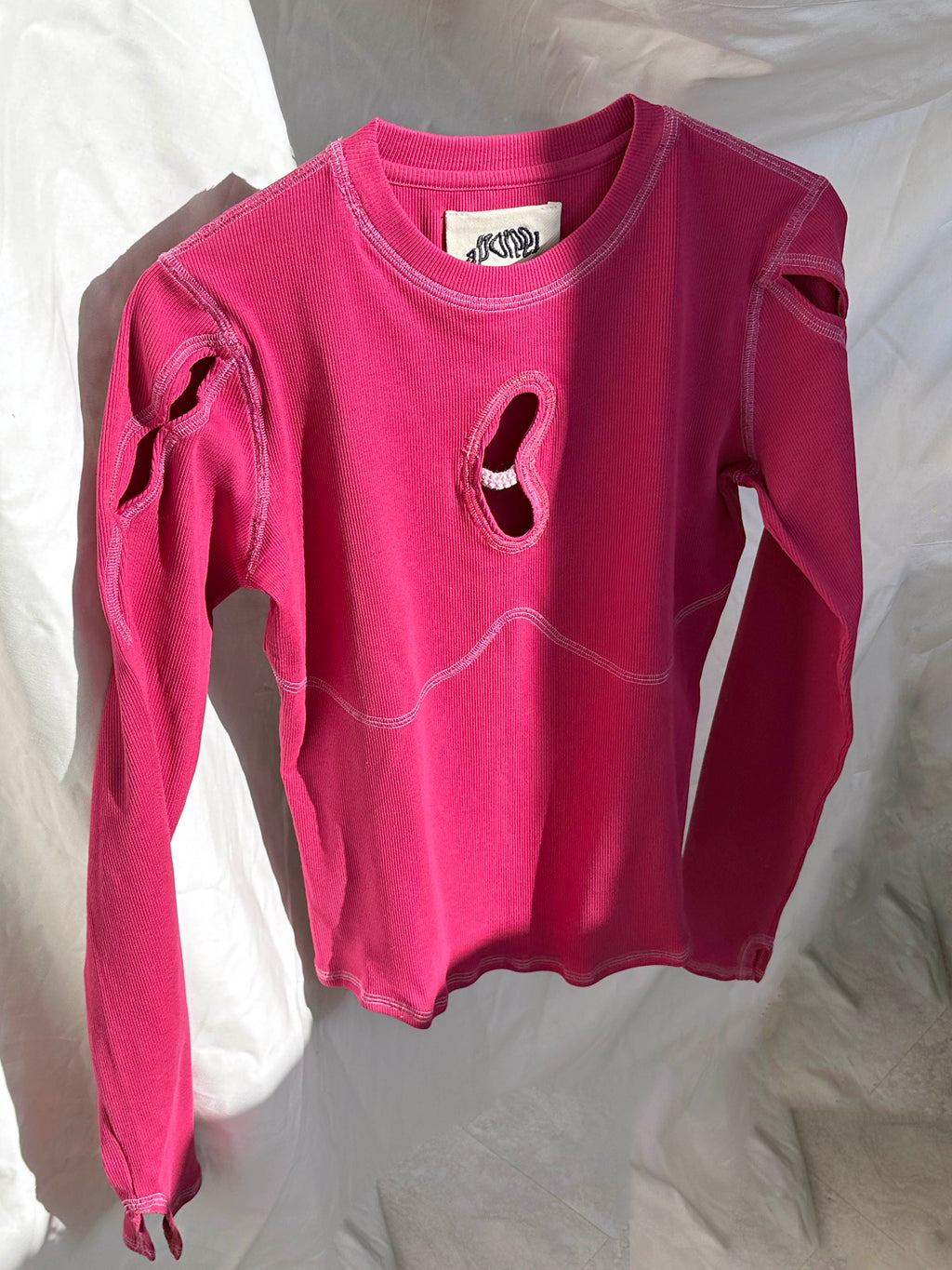 Orname longsleeve dark fuschia