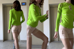 Orname longsleeve electric green