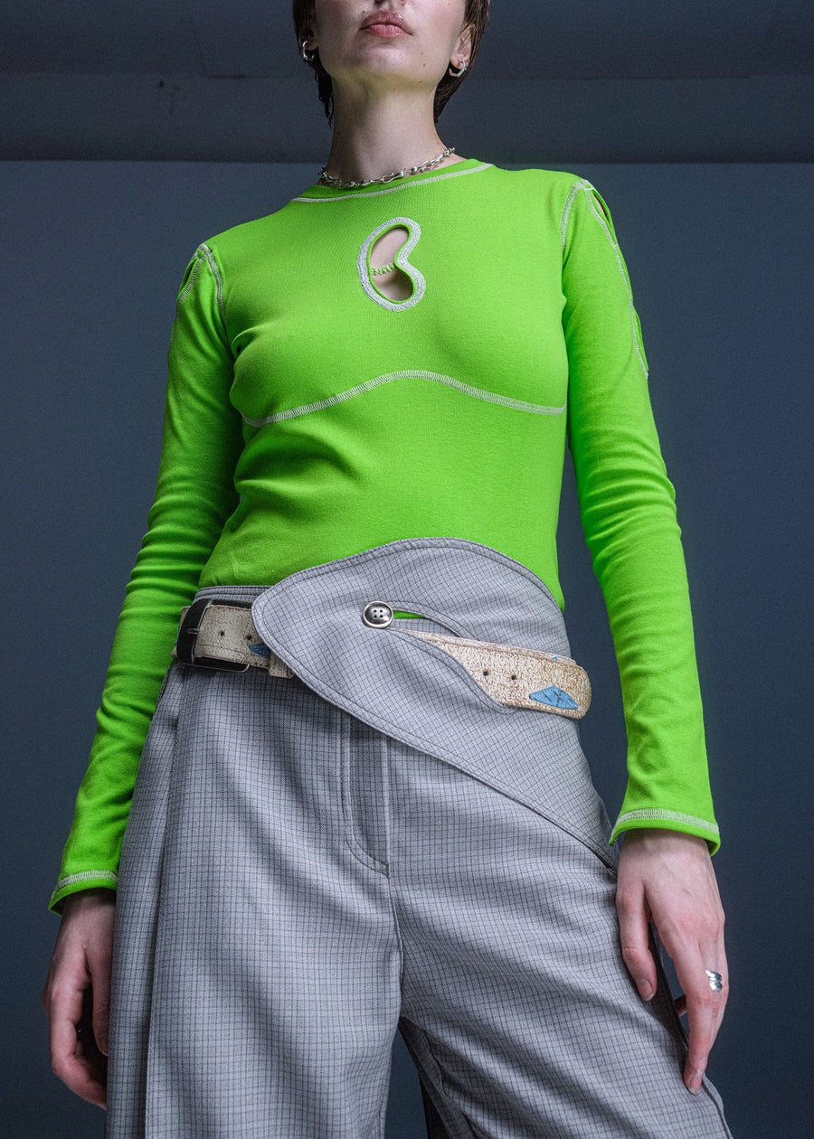 Orname longsleeve electric green