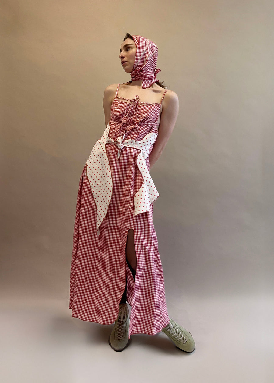 LASSA dress Upcycled design