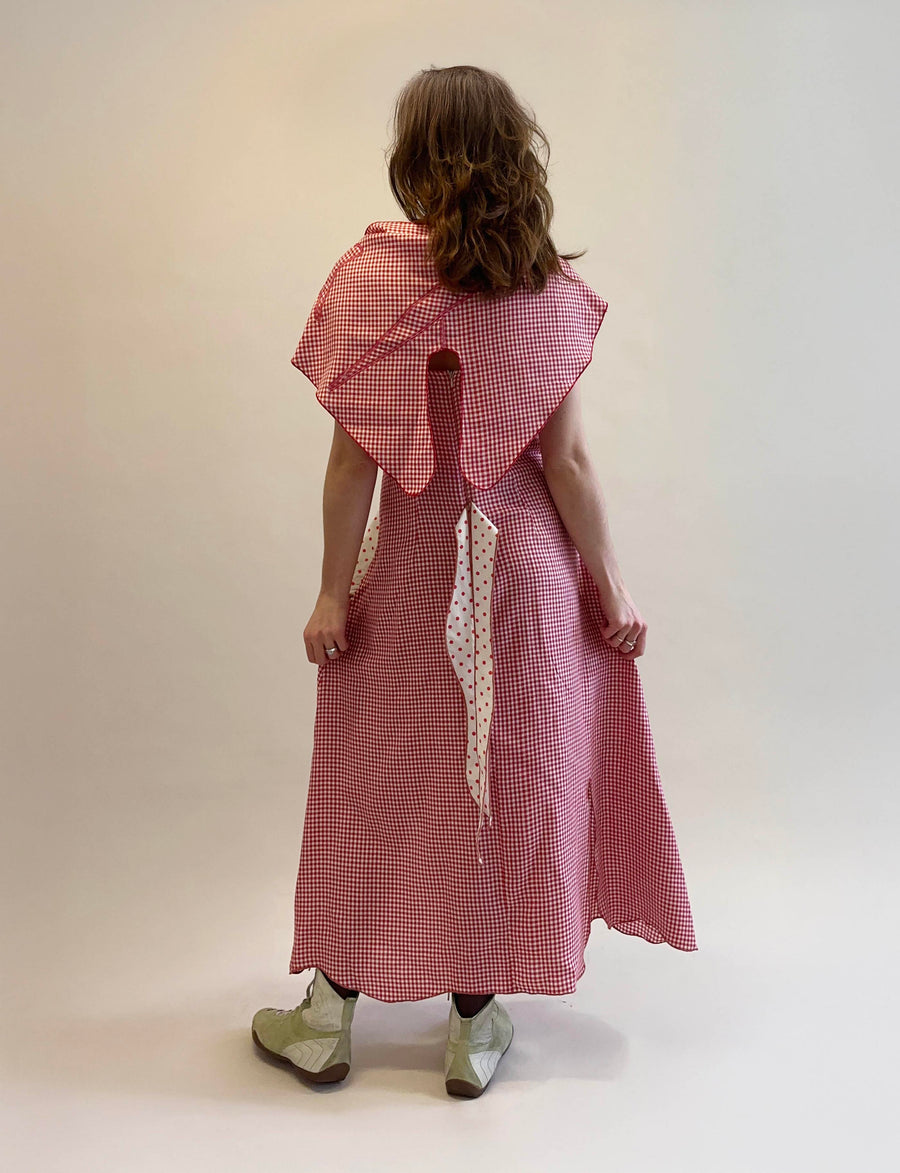 LASSA dress Upcycled design