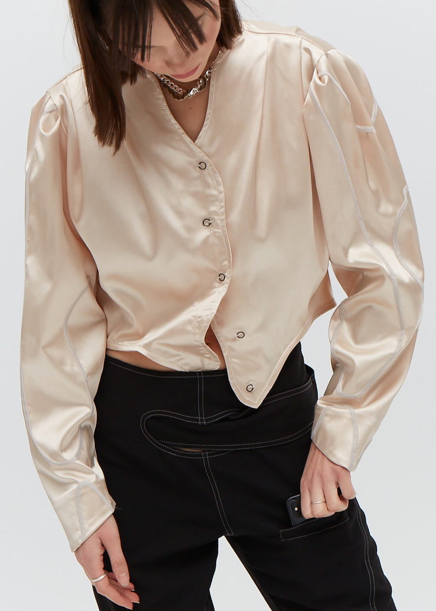 IPIA blouse satin